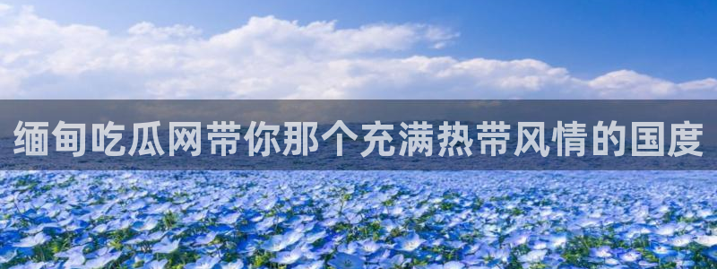 51.cgfun吃瓜:缅甸吃瓜网带你那个充满热带风情的国度